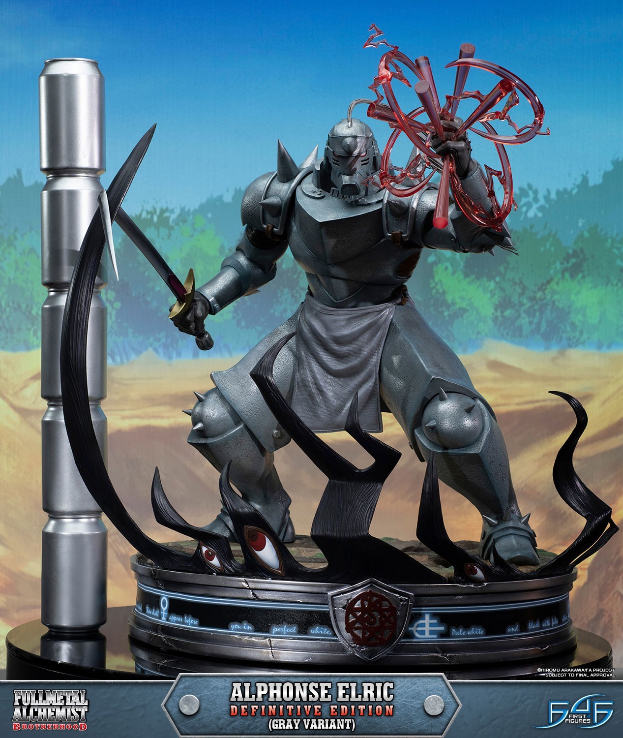 Hagane no Renkinjutsushi Fullmetal Alchemist - Alphonse Elric - 1/4 - Definitive Edition, Gray Variant (First 4 Figures) photo 3