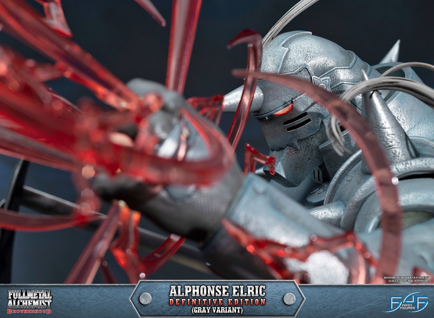 Hagane no Renkinjutsushi Fullmetal Alchemist - Alphonse Elric - 1/4 - Definitive Edition, Gray Variant (First 4 Figures) photo 7