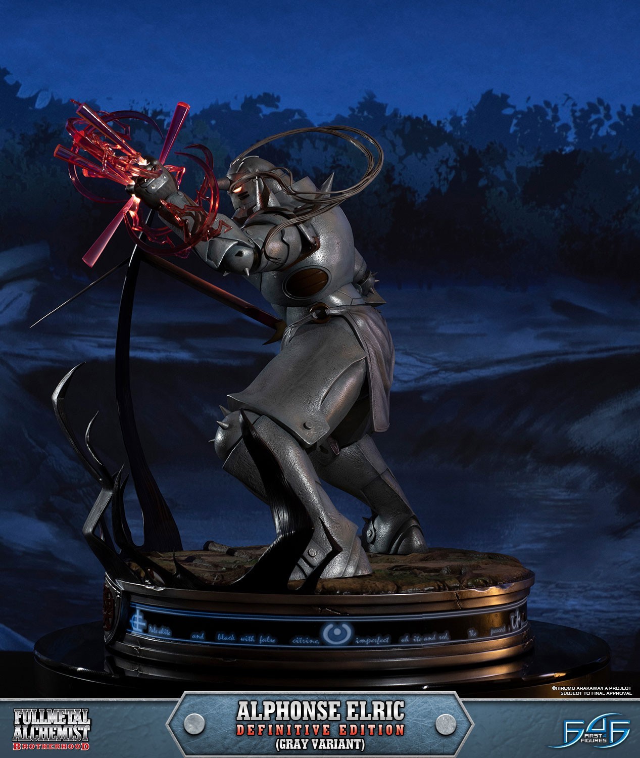 Hagane no Renkinjutsushi Fullmetal Alchemist - Alphonse Elric - 1/4 - Definitive Edition, Gray Variant (First 4 Figures) photo 9