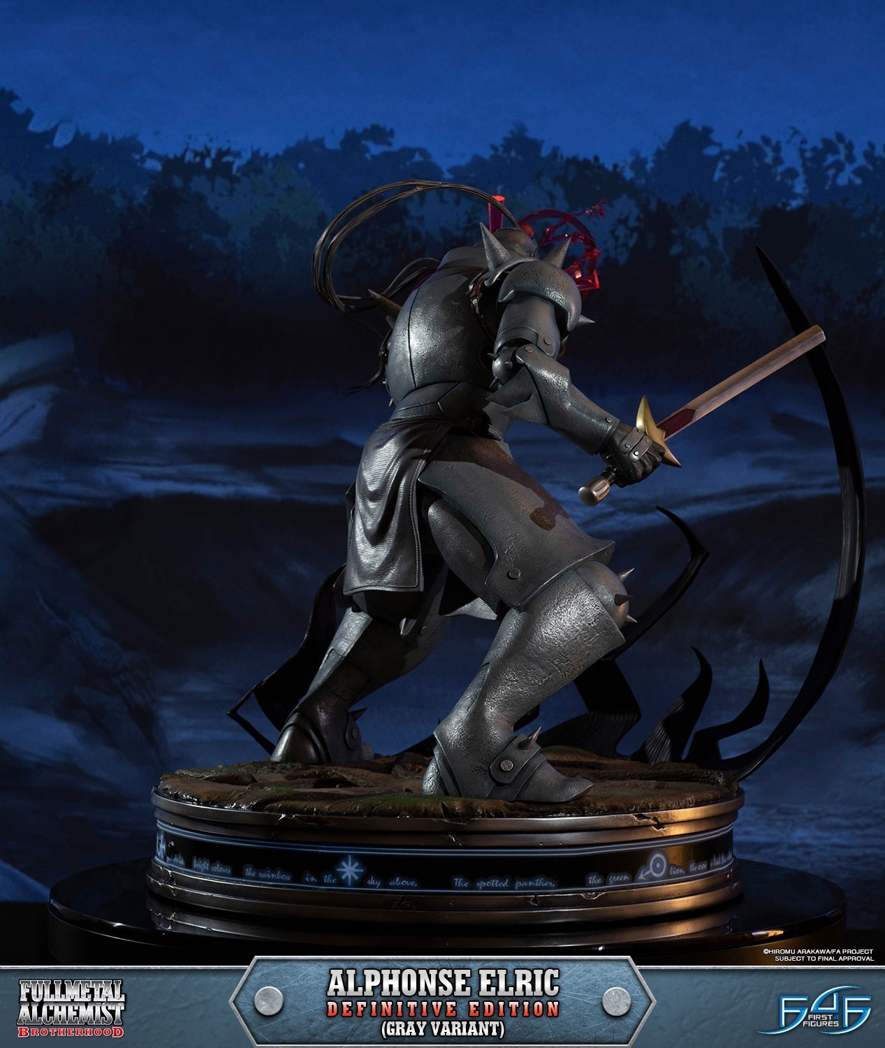 Hagane no Renkinjutsushi Fullmetal Alchemist - Alphonse Elric - 1/4 - Definitive Edition, Gray Variant (First 4 Figures) photo 10