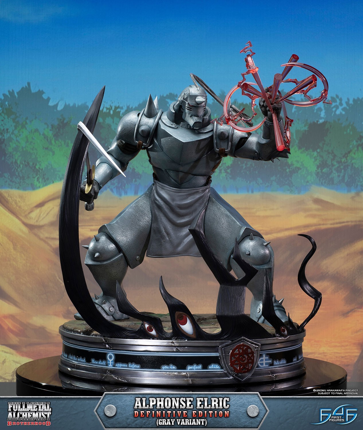 Hagane no Renkinjutsushi Fullmetal Alchemist - Alphonse Elric - 1/4 - Definitive Edition, Gray Variant (First 4 Figures) photo 16