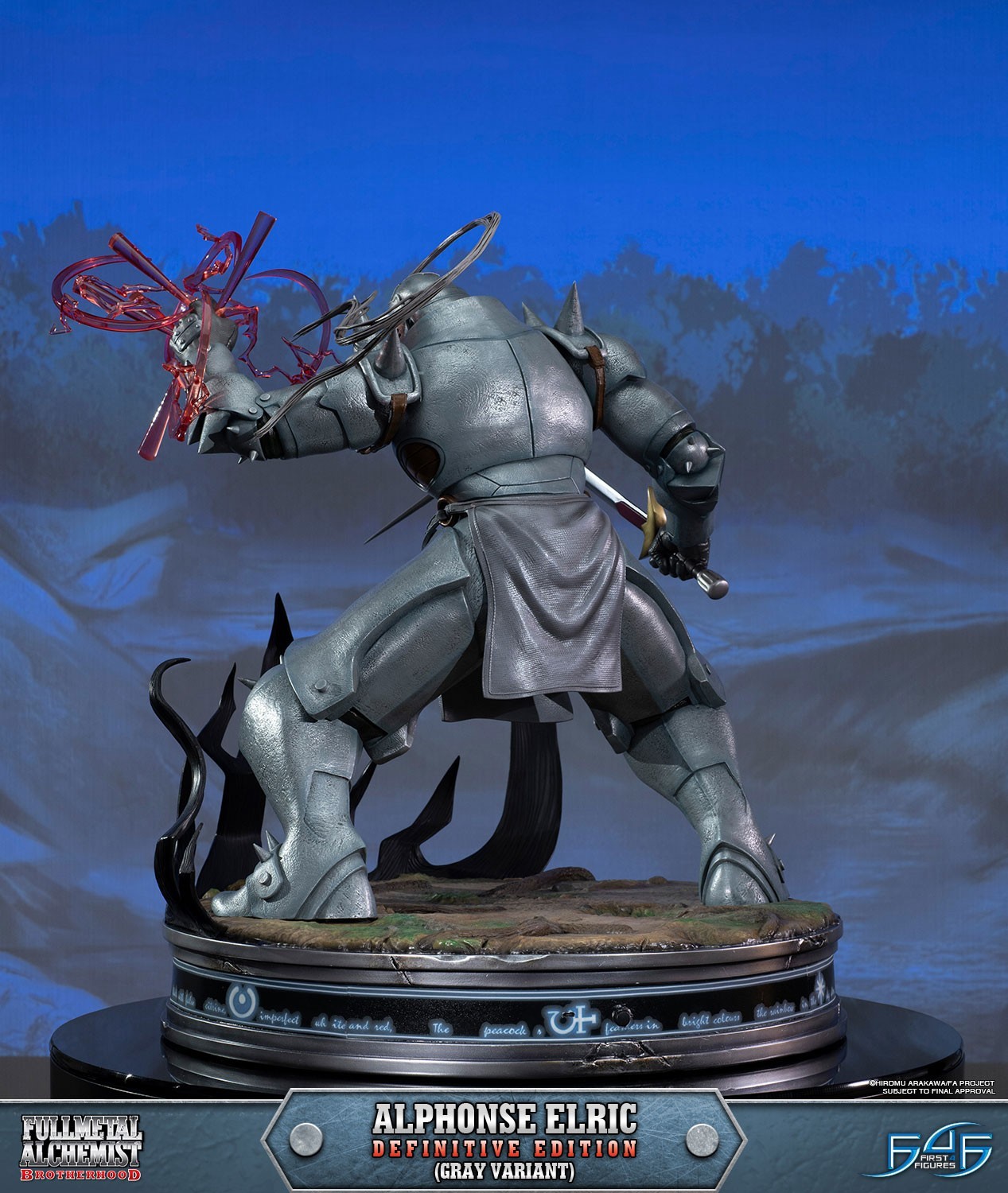 Hagane no Renkinjutsushi Fullmetal Alchemist - Alphonse Elric - 1/4 - Definitive Edition, Gray Variant (First 4 Figures) photo 19