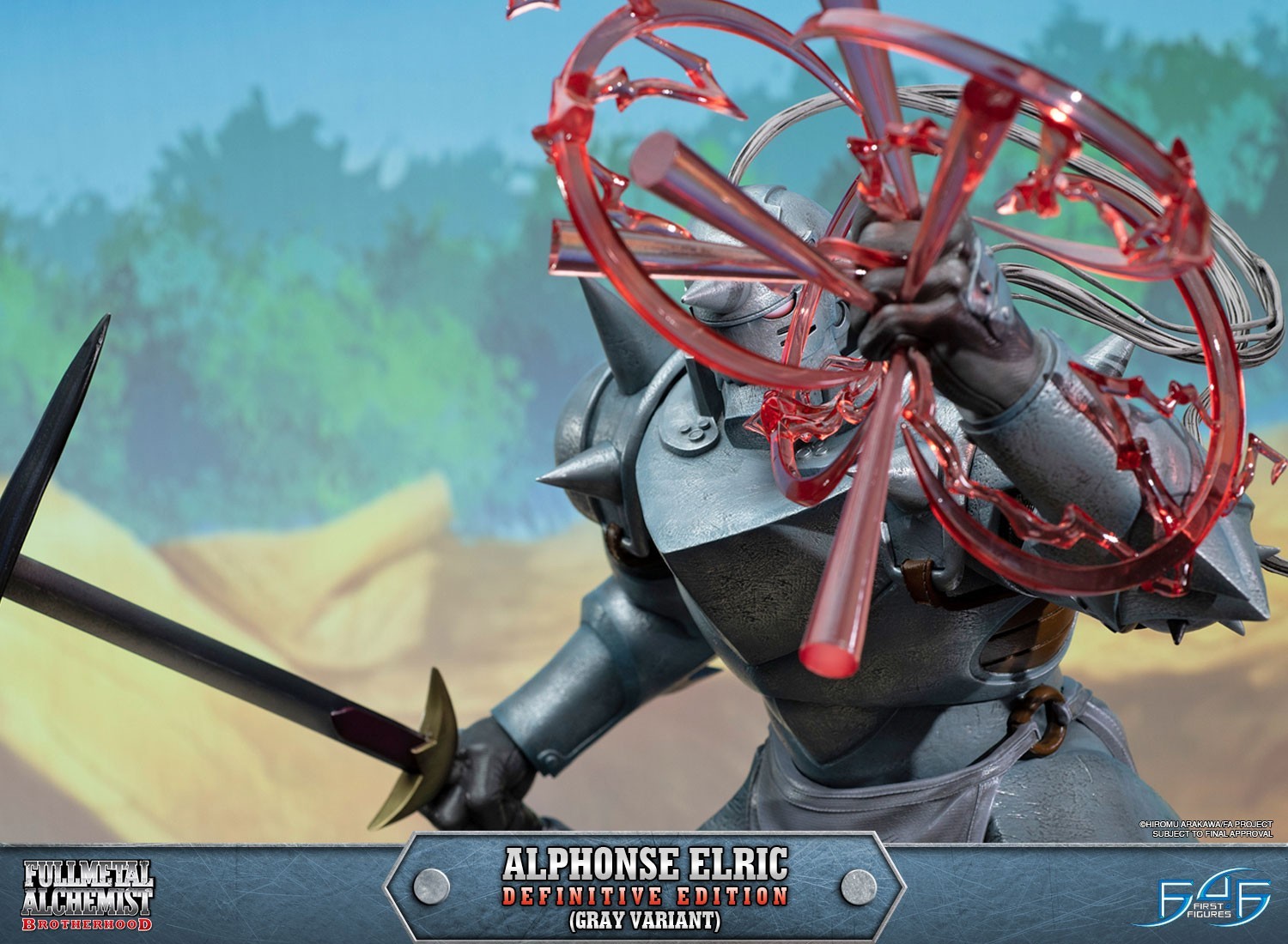 Hagane no Renkinjutsushi Fullmetal Alchemist - Alphonse Elric - 1/4 - Definitive Edition, Gray Variant (First 4 Figures) photo 29