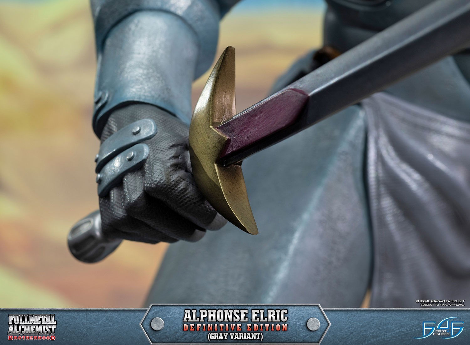 Hagane no Renkinjutsushi Fullmetal Alchemist - Alphonse Elric - 1/4 - Definitive Edition, Gray Variant (First 4 Figures) photo 31
