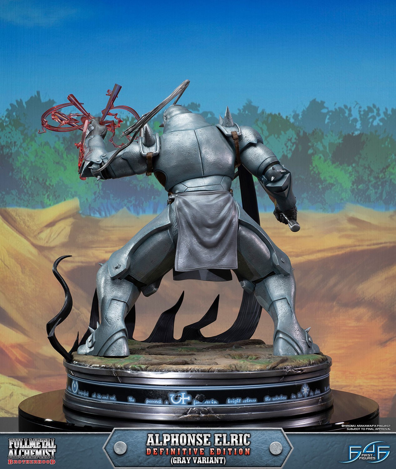 Hagane no Renkinjutsushi Fullmetal Alchemist - Alphonse Elric - 1/4 - Definitive Edition, Gray Variant (First 4 Figures) photo 45