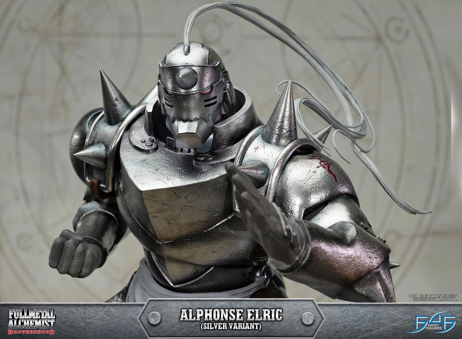 Hagane no Renkinjutsushi Fullmetal Alchemist - Alphonse Elric - 1/4 - Regular Edition, Silver Variant (First 4 Figures) photo 3