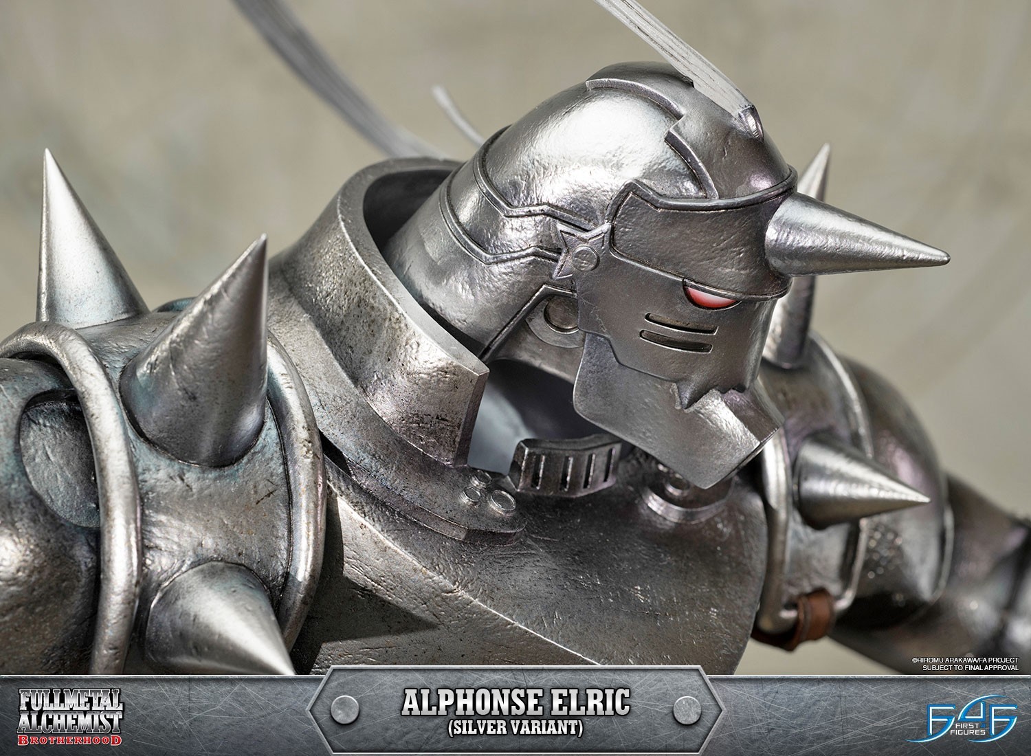 Hagane no Renkinjutsushi Fullmetal Alchemist - Alphonse Elric - 1/4 - Regular Edition, Silver Variant (First 4 Figures) photo 13