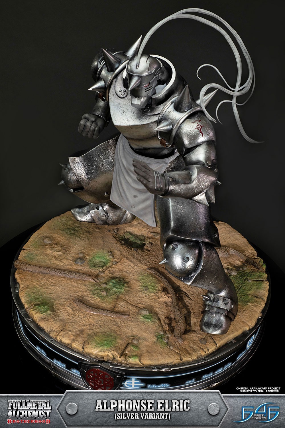 Hagane no Renkinjutsushi Fullmetal Alchemist - Alphonse Elric - 1/4 - Regular Edition, Silver Variant (First 4 Figures) photo 22
