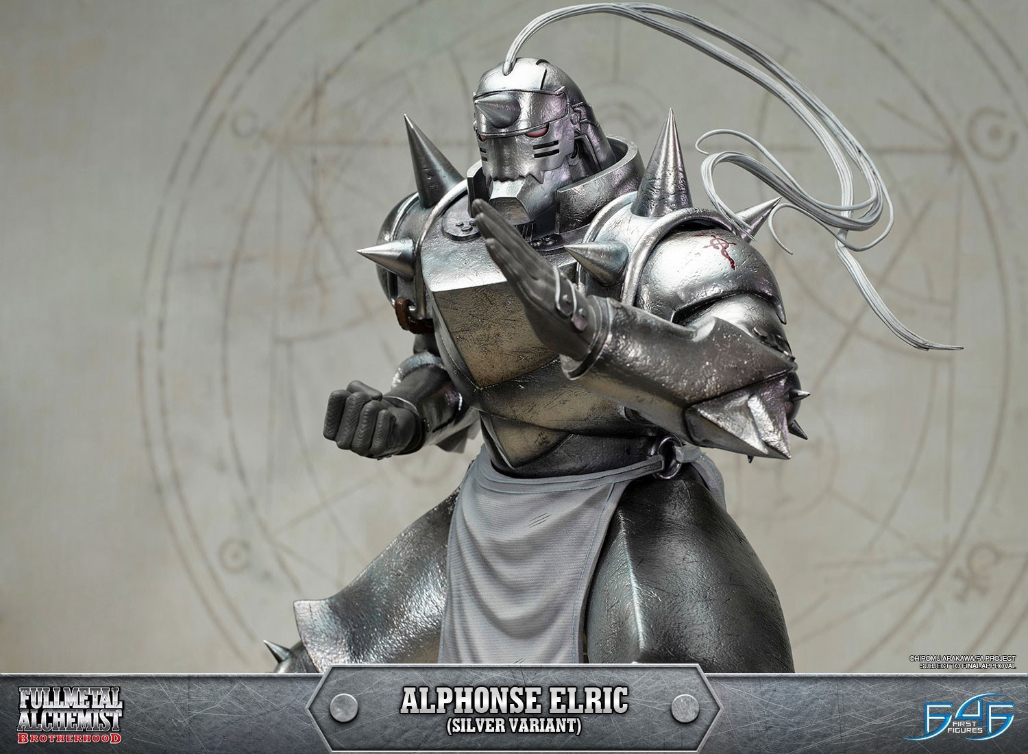 Hagane no Renkinjutsushi Fullmetal Alchemist - Alphonse Elric - 1/4 - Regular Edition, Silver Variant (First 4 Figures) photo 27