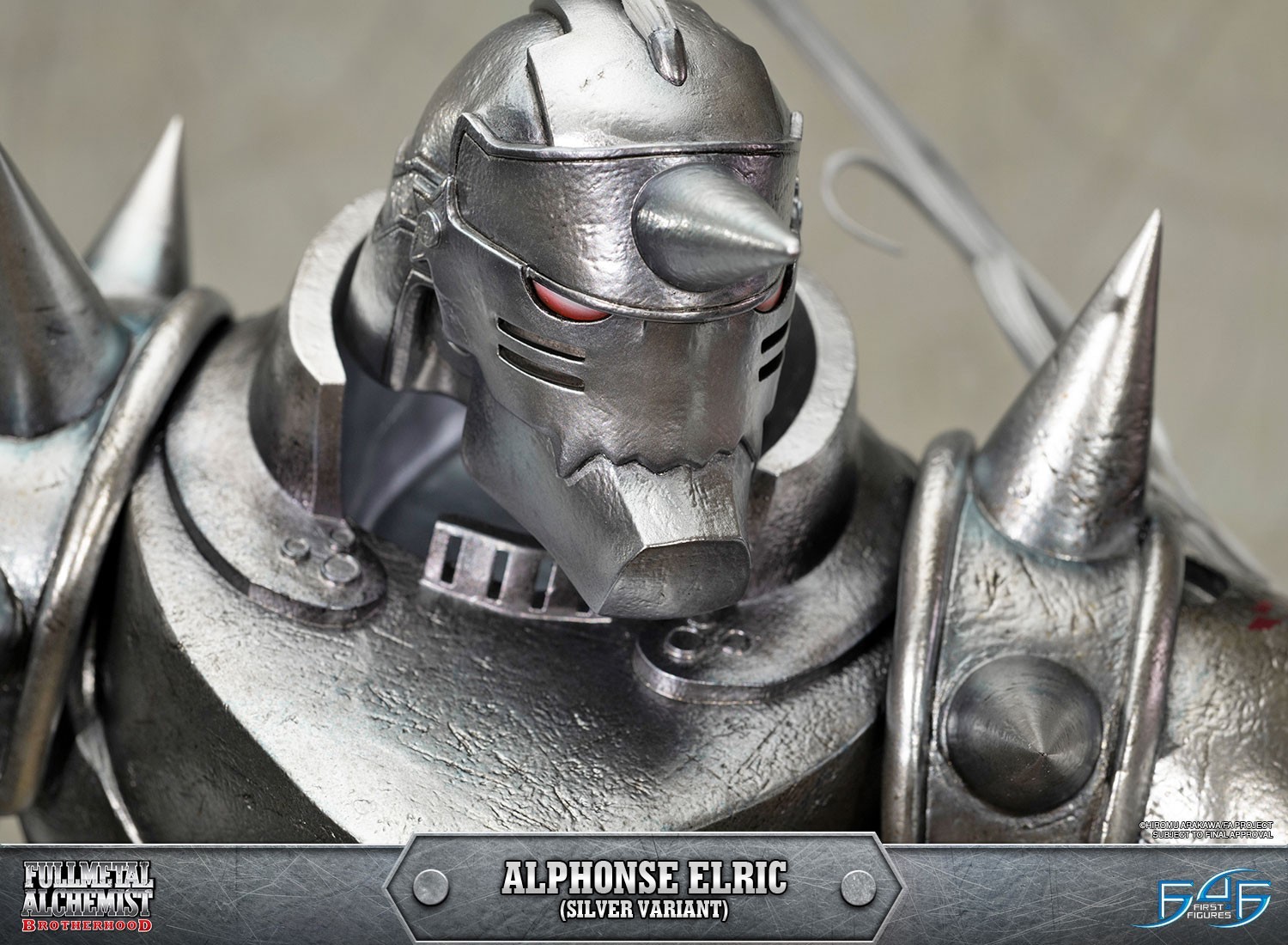 Hagane no Renkinjutsushi Fullmetal Alchemist - Alphonse Elric - 1/4 - Regular Edition, Silver Variant (First 4 Figures) photo 30
