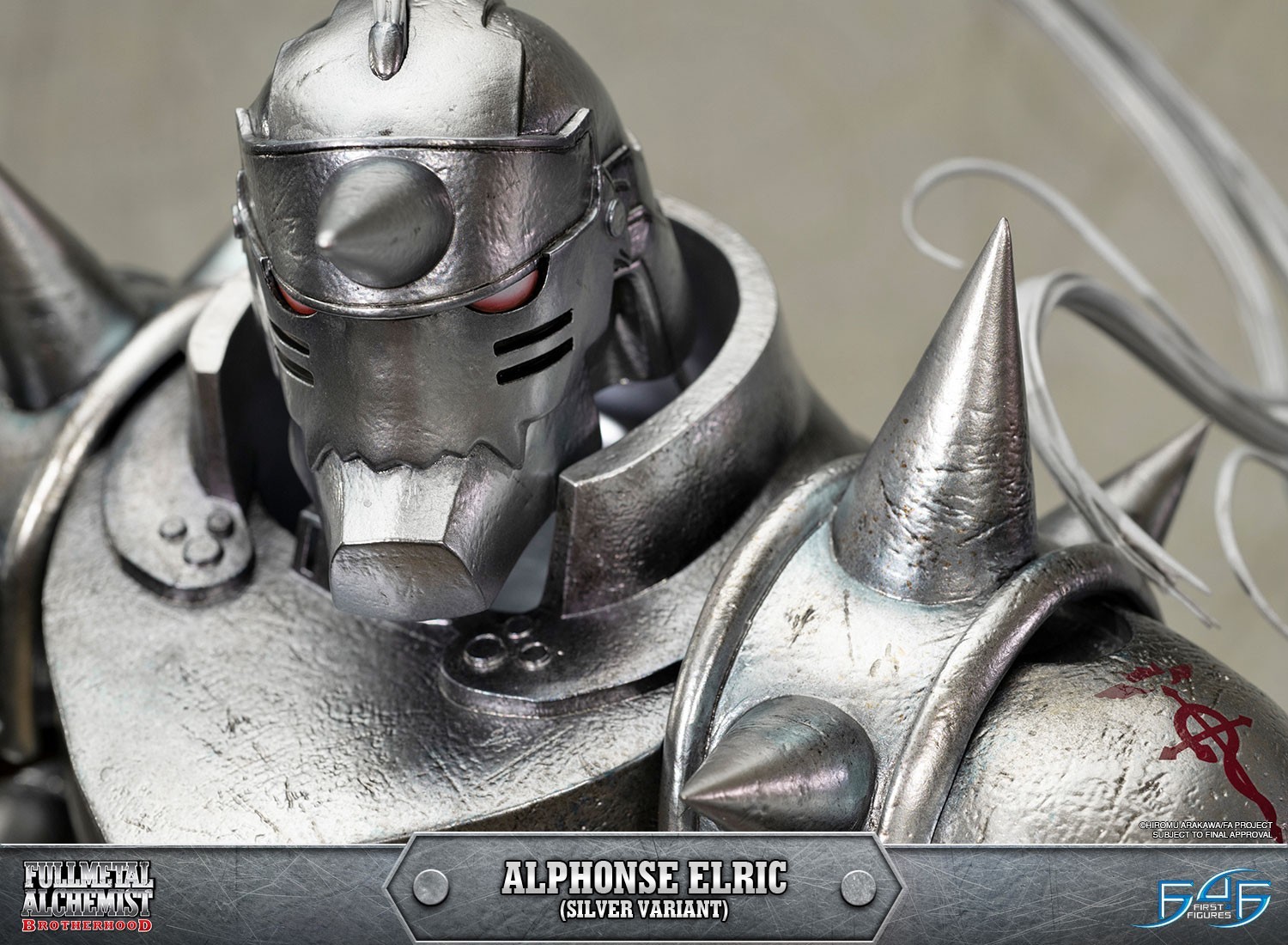 Hagane no Renkinjutsushi Fullmetal Alchemist - Alphonse Elric - 1/4 - Regular Edition, Silver Variant (First 4 Figures) photo 31
