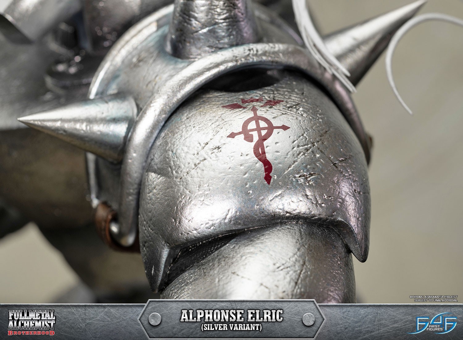 Hagane no Renkinjutsushi Fullmetal Alchemist - Alphonse Elric - 1/4 - Regular Edition, Silver Variant (First 4 Figures) photo 32