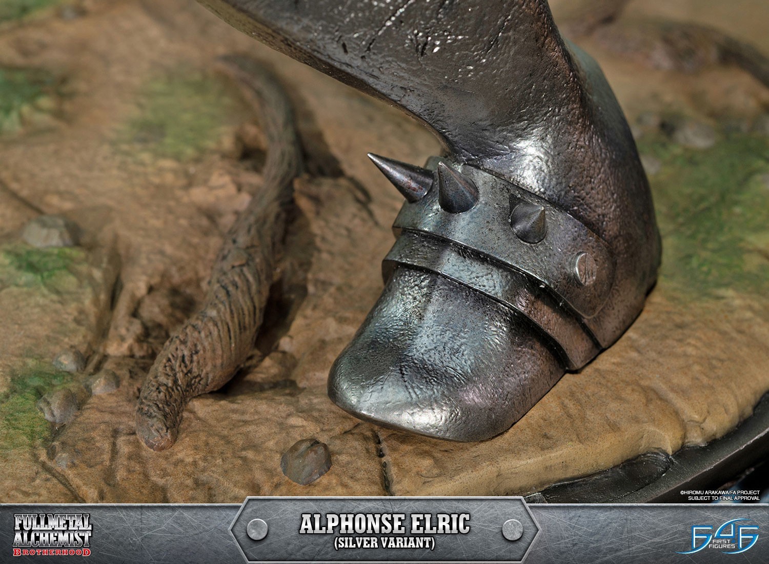 Hagane no Renkinjutsushi Fullmetal Alchemist - Alphonse Elric - 1/4 - Regular Edition, Silver Variant (First 4 Figures) photo 36