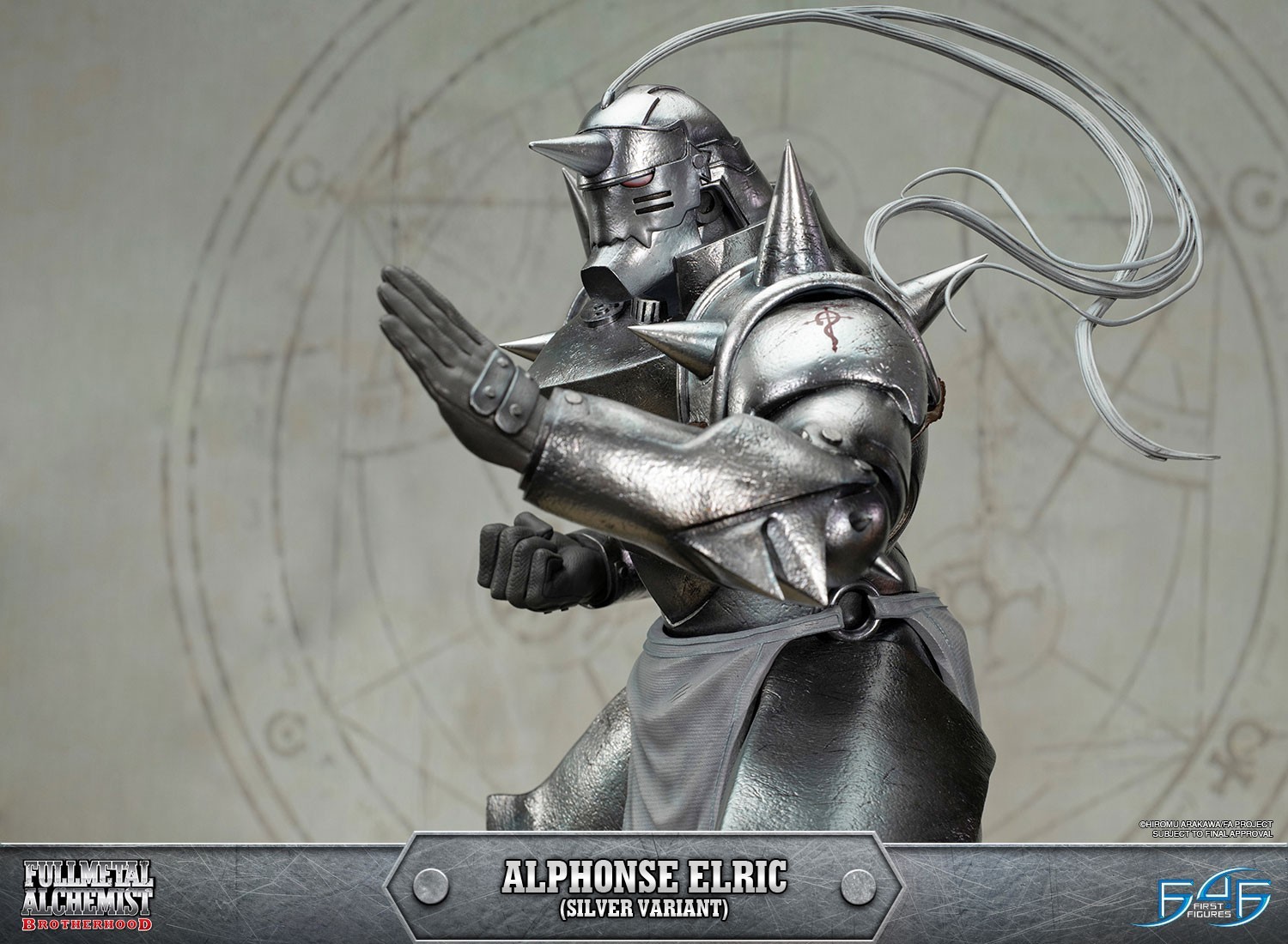 Hagane no Renkinjutsushi Fullmetal Alchemist - Alphonse Elric - 1/4 - Regular Edition, Silver Variant (First 4 Figures) photo 37