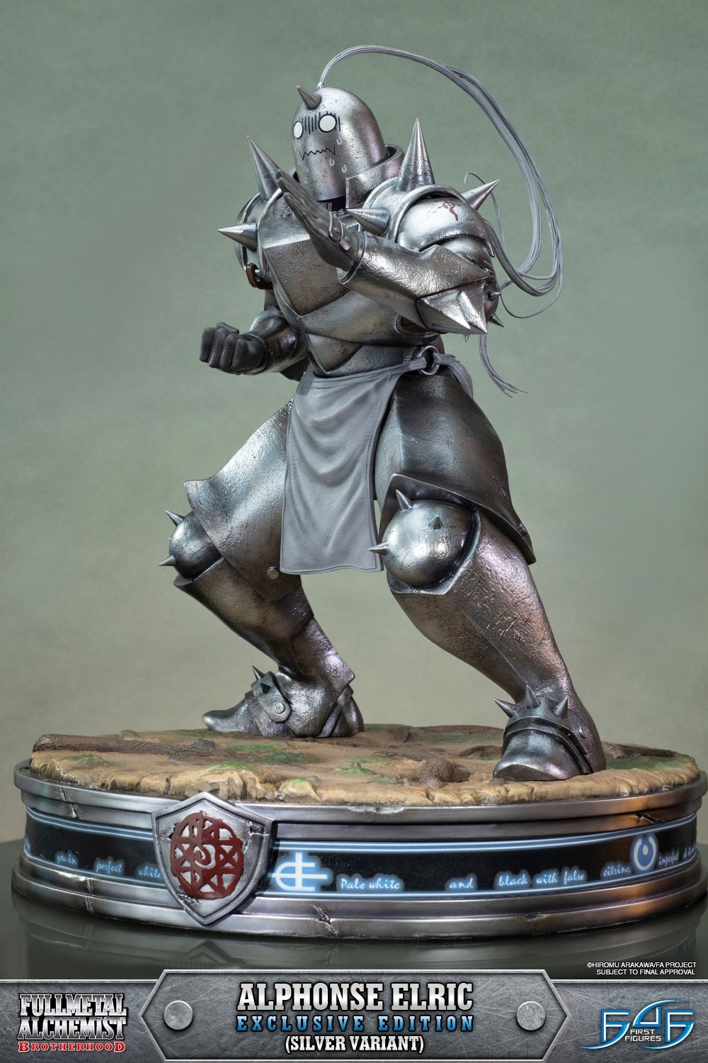 Hagane no Renkinjutsushi Fullmetal Alchemist - Alphonse Elric - 1/4 - Exclusive Edition, Silver Variant (First 4 Figures) photo 13