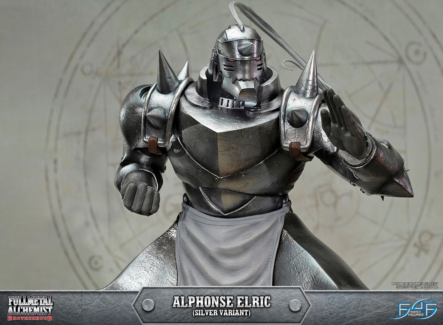 Hagane no Renkinjutsushi Fullmetal Alchemist - Alphonse Elric - 1/4 - Exclusive Edition, Silver Variant (First 4 Figures) photo 16