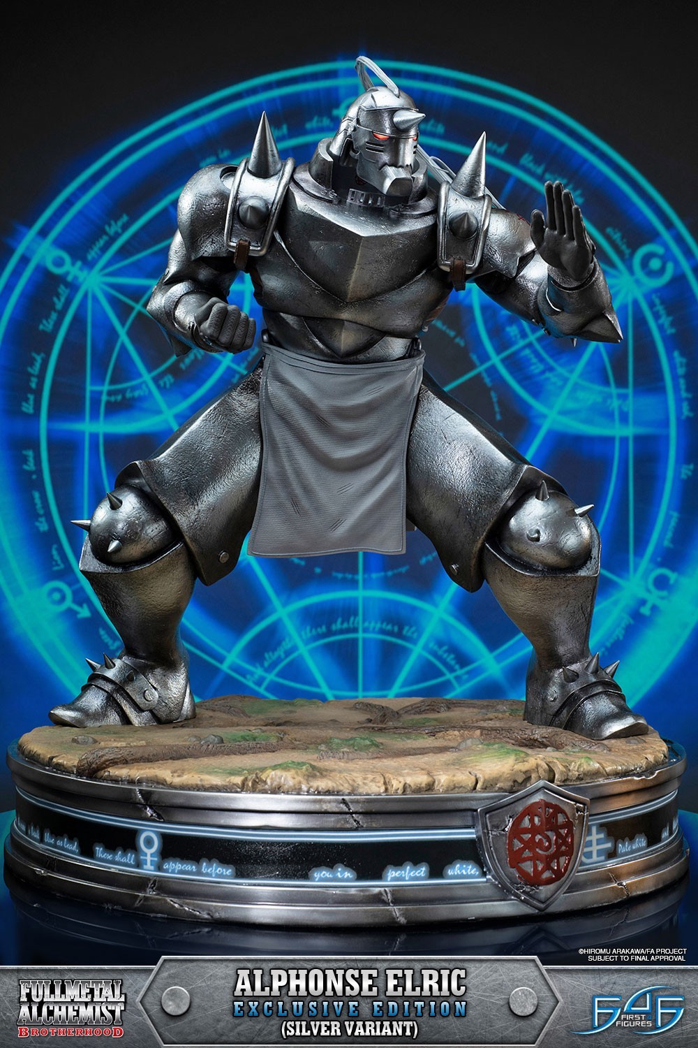 Hagane no Renkinjutsushi Fullmetal Alchemist - Alphonse Elric - 1/4 - Exclusive Edition, Silver Variant (First 4 Figures) photo 17