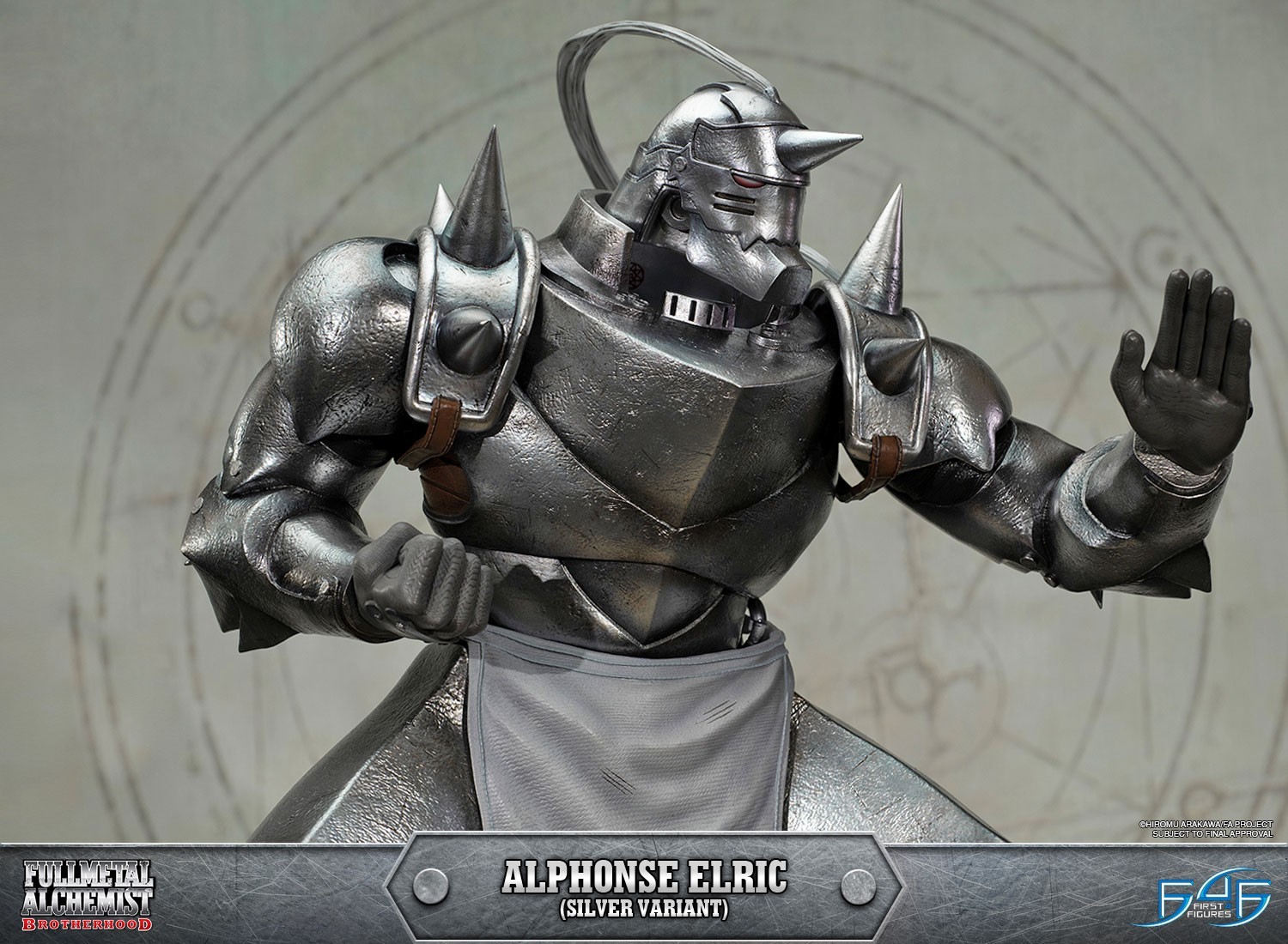 Hagane no Renkinjutsushi Fullmetal Alchemist - Alphonse Elric - 1/4 - Exclusive Edition, Silver Variant (First 4 Figures) photo 18