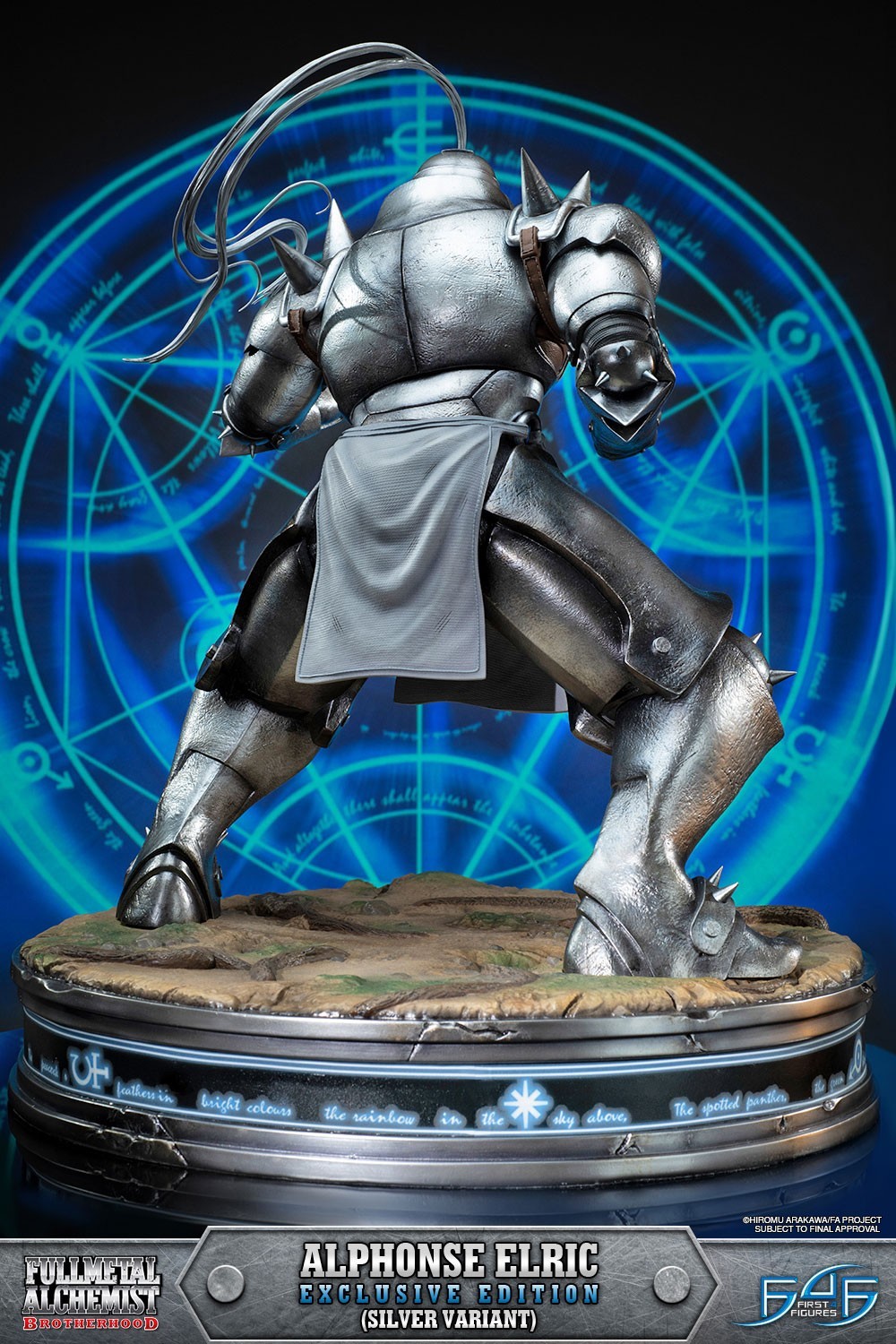 Hagane no Renkinjutsushi Fullmetal Alchemist - Alphonse Elric - 1/4 - Exclusive Edition, Silver Variant (First 4 Figures) photo 20