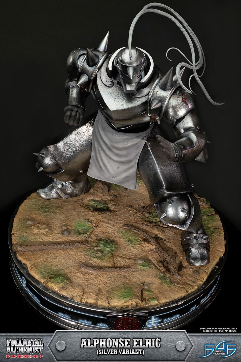 Hagane no Renkinjutsushi Fullmetal Alchemist - Alphonse Elric - 1/4 - Exclusive Edition, Silver Variant (First 4 Figures) photo 21