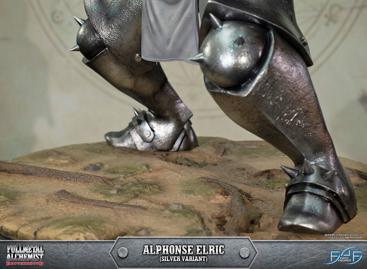 Hagane no Renkinjutsushi Fullmetal Alchemist - Alphonse Elric - 1/4 - Exclusive Edition, Silver Variant (First 4 Figures) photo 24