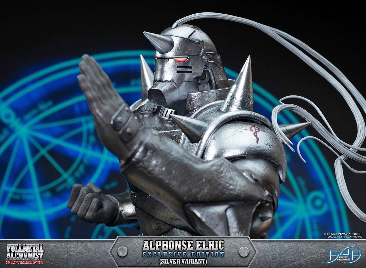 Hagane no Renkinjutsushi Fullmetal Alchemist - Alphonse Elric - 1/4 - Exclusive Edition, Silver Variant (First 4 Figures) photo 25