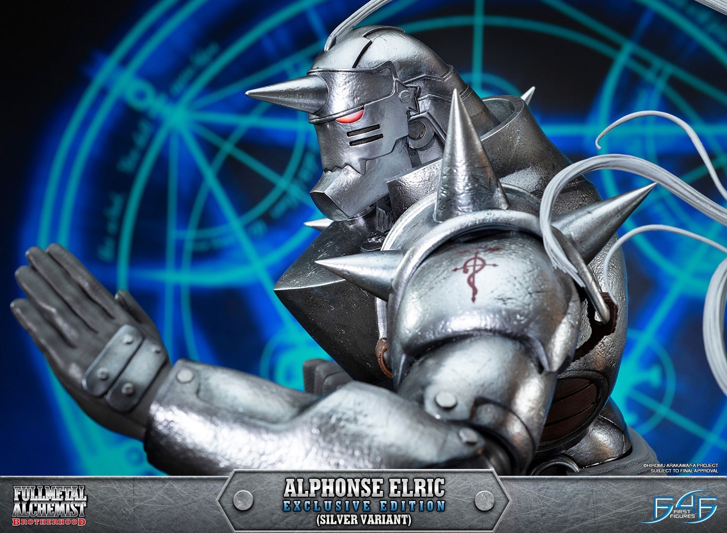Hagane no Renkinjutsushi Fullmetal Alchemist - Alphonse Elric - 1/4 - Exclusive Edition, Silver Variant (First 4 Figures) photo 28