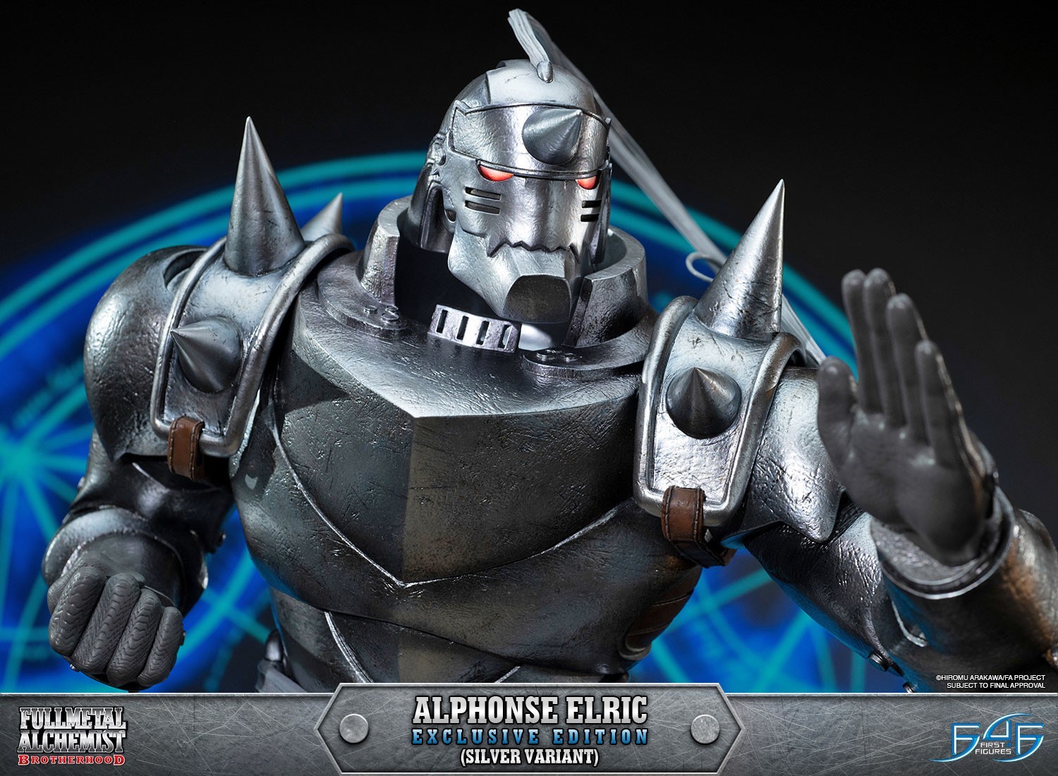 Hagane no Renkinjutsushi Fullmetal Alchemist - Alphonse Elric - 1/4 - Exclusive Edition, Silver Variant (First 4 Figures) photo 31