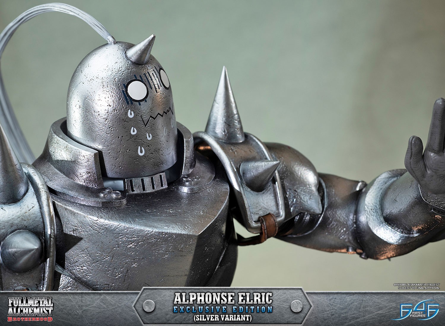 Hagane no Renkinjutsushi Fullmetal Alchemist - Alphonse Elric - 1/4 - Exclusive Edition, Silver Variant (First 4 Figures) photo 34