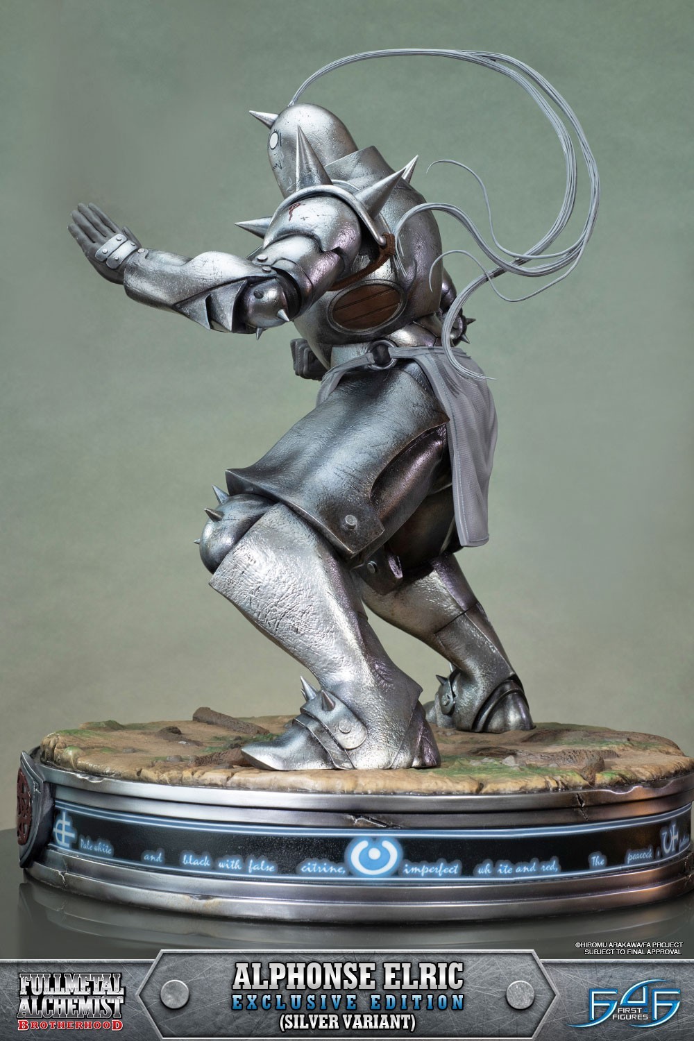 Hagane no Renkinjutsushi Fullmetal Alchemist - Alphonse Elric - 1/4 - Exclusive Edition, Silver Variant (First 4 Figures) photo 35