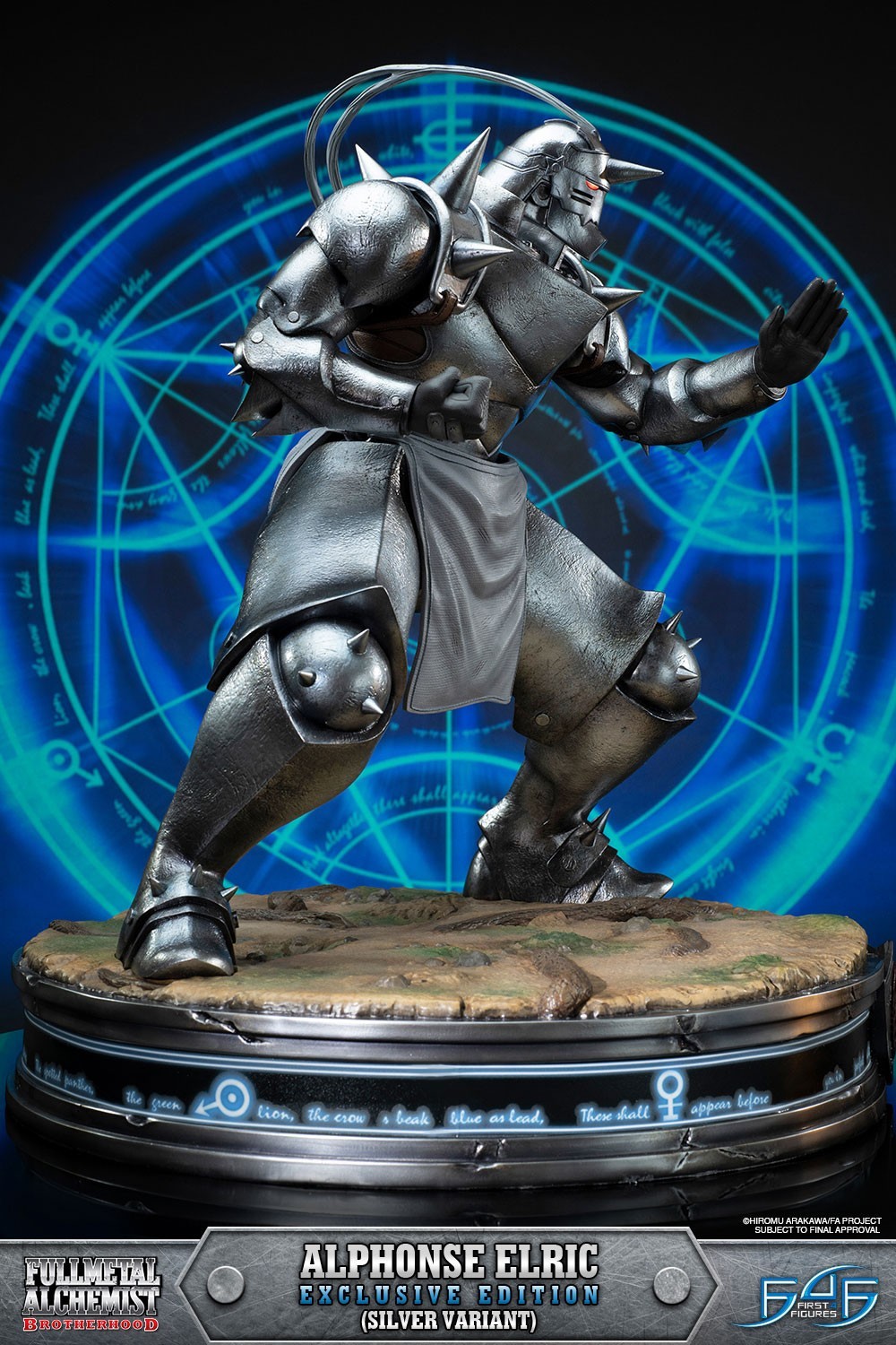 Hagane no Renkinjutsushi Fullmetal Alchemist - Alphonse Elric - 1/4 - Exclusive Edition, Silver Variant (First 4 Figures) photo 37