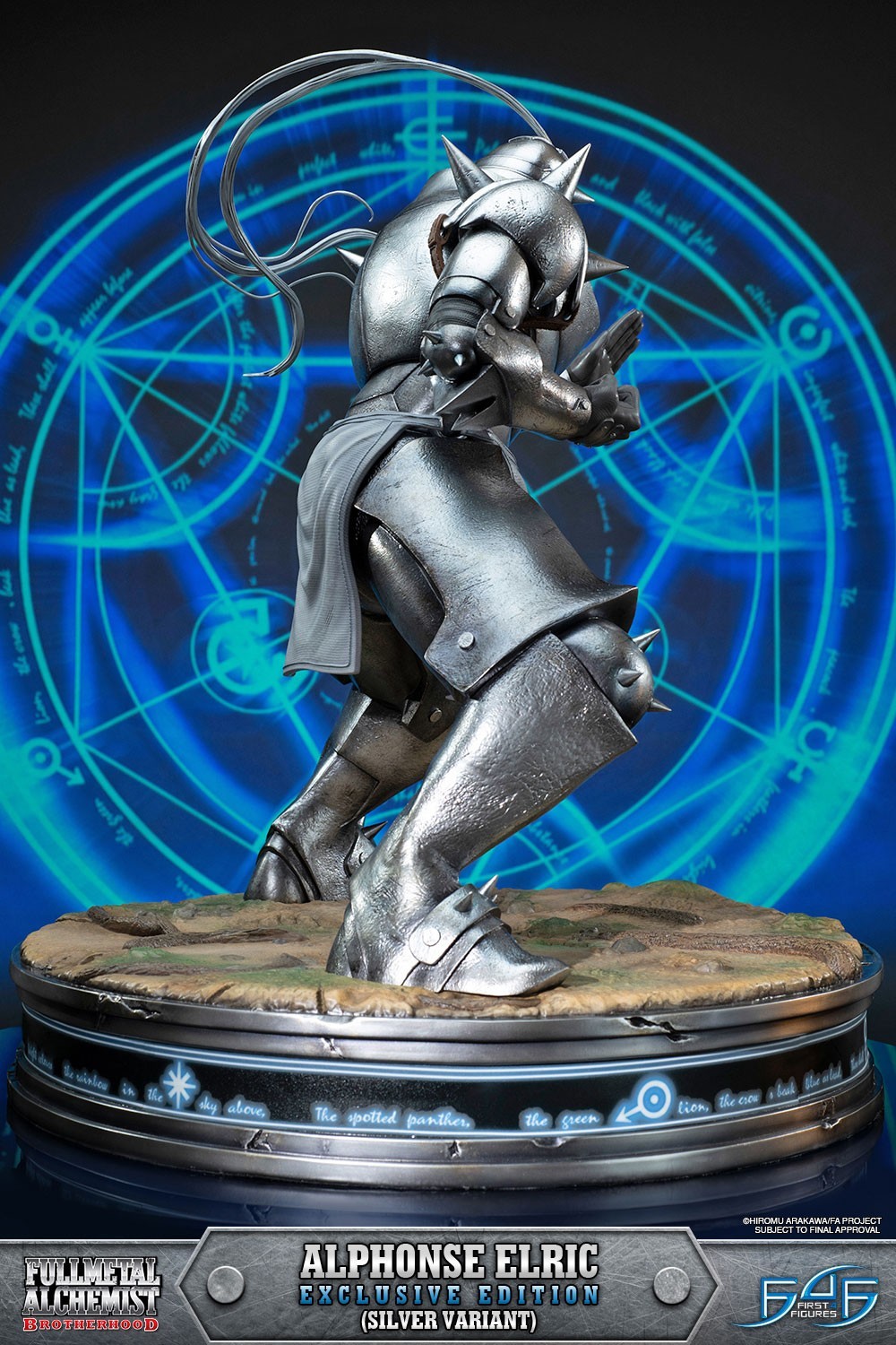 Hagane no Renkinjutsushi Fullmetal Alchemist - Alphonse Elric - 1/4 - Exclusive Edition, Silver Variant (First 4 Figures) photo 38