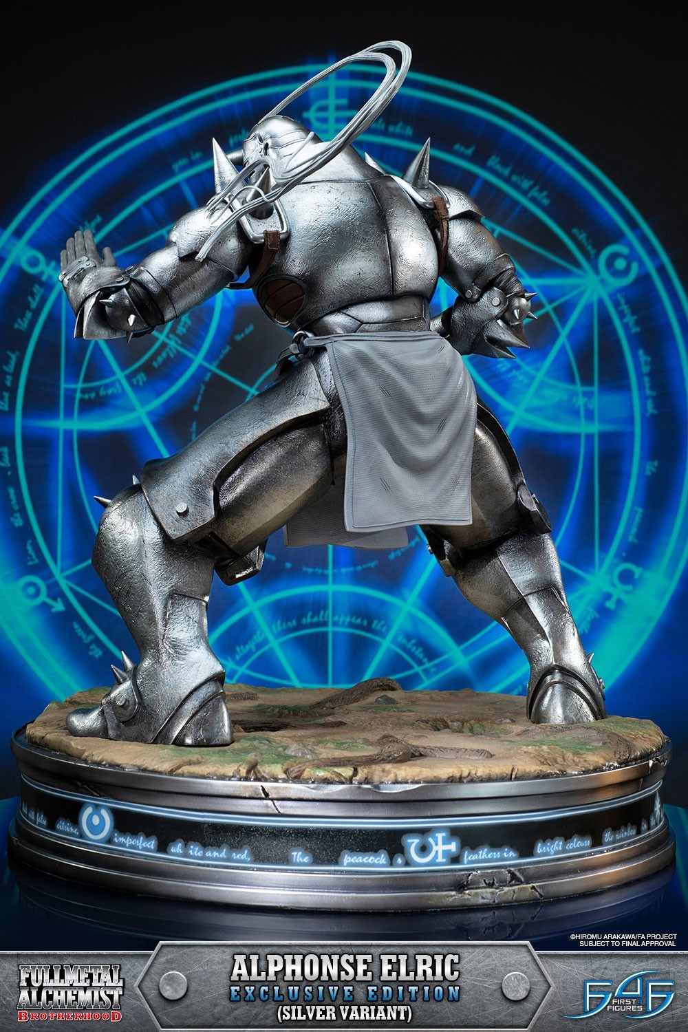 Hagane no Renkinjutsushi Fullmetal Alchemist - Alphonse Elric - 1/4 - Exclusive Edition, Silver Variant (First 4 Figures) photo 39