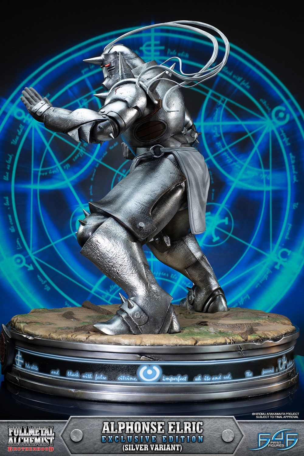Hagane no Renkinjutsushi Fullmetal Alchemist - Alphonse Elric - 1/4 - Exclusive Edition, Silver Variant (First 4 Figures) photo 40