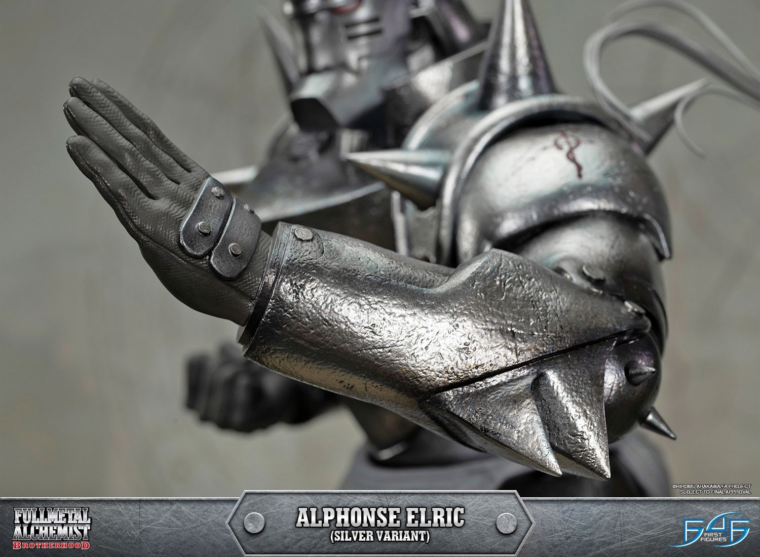 Hagane no Renkinjutsushi Fullmetal Alchemist - Alphonse Elric - 1/4 - Exclusive Edition, Silver Variant (First 4 Figures) photo 44