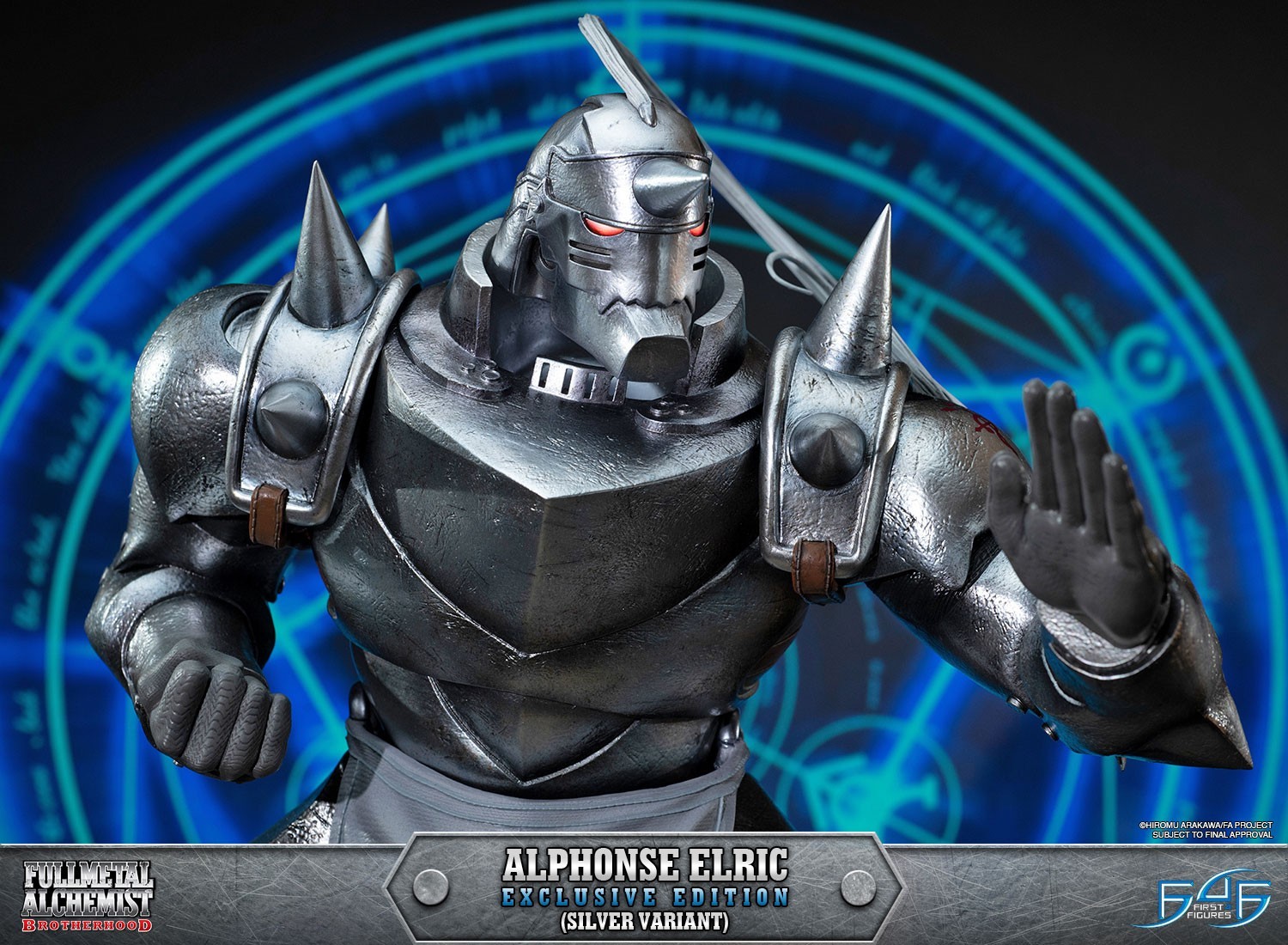 Hagane no Renkinjutsushi Fullmetal Alchemist - Alphonse Elric - 1/4 - Exclusive Edition, Silver Variant (First 4 Figures) photo 54