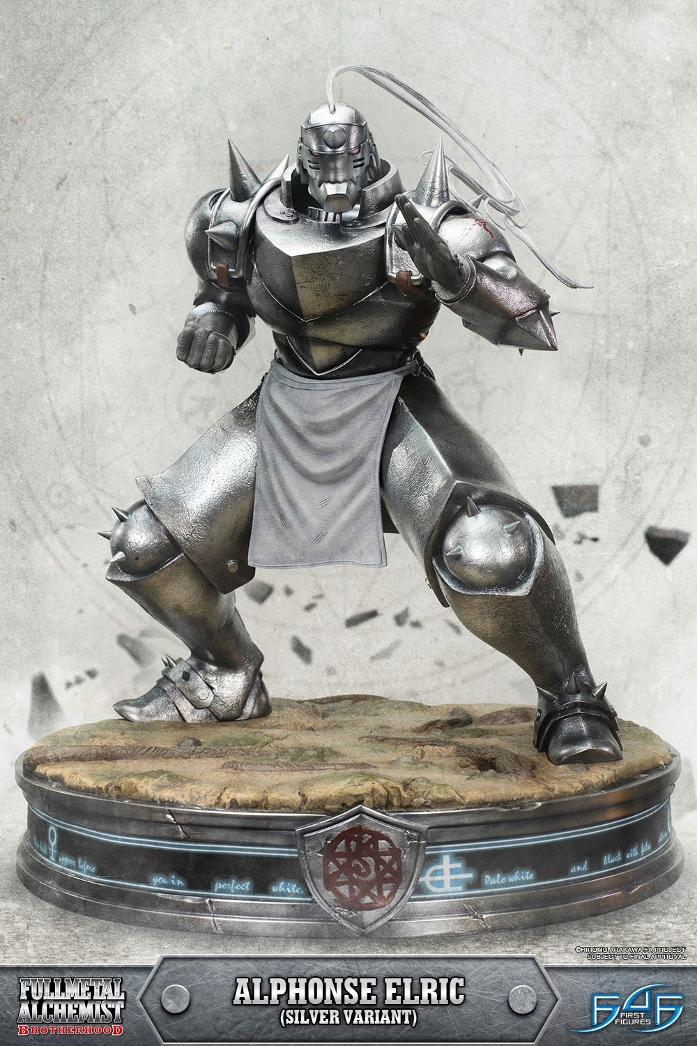 Hagane no Renkinjutsushi Fullmetal Alchemist - Alphonse Elric - 1/4 - Exclusive Edition, Silver Variant (First 4 Figures) photo 57
