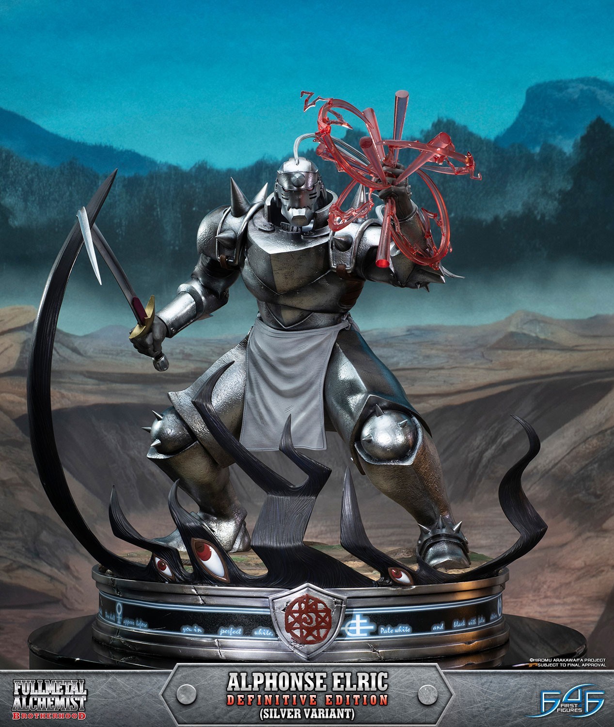 Hagane no Renkinjutsushi Fullmetal Alchemist - Alphonse Elric - 1/4 - Definitive Edition, Silver Variant (First 4 Figures) photo 4