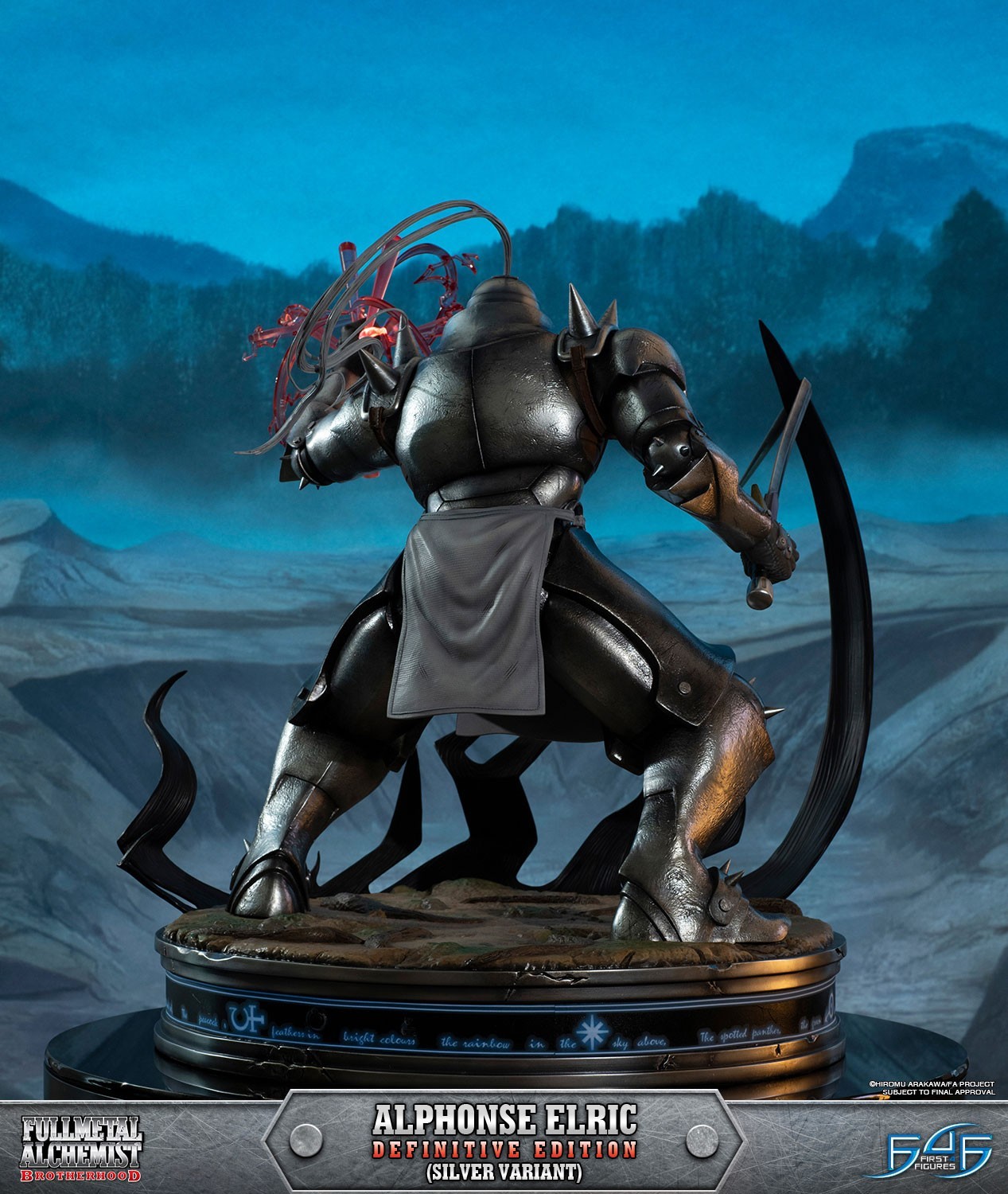 Hagane no Renkinjutsushi Fullmetal Alchemist - Alphonse Elric - 1/4 - Definitive Edition, Silver Variant (First 4 Figures) photo 5