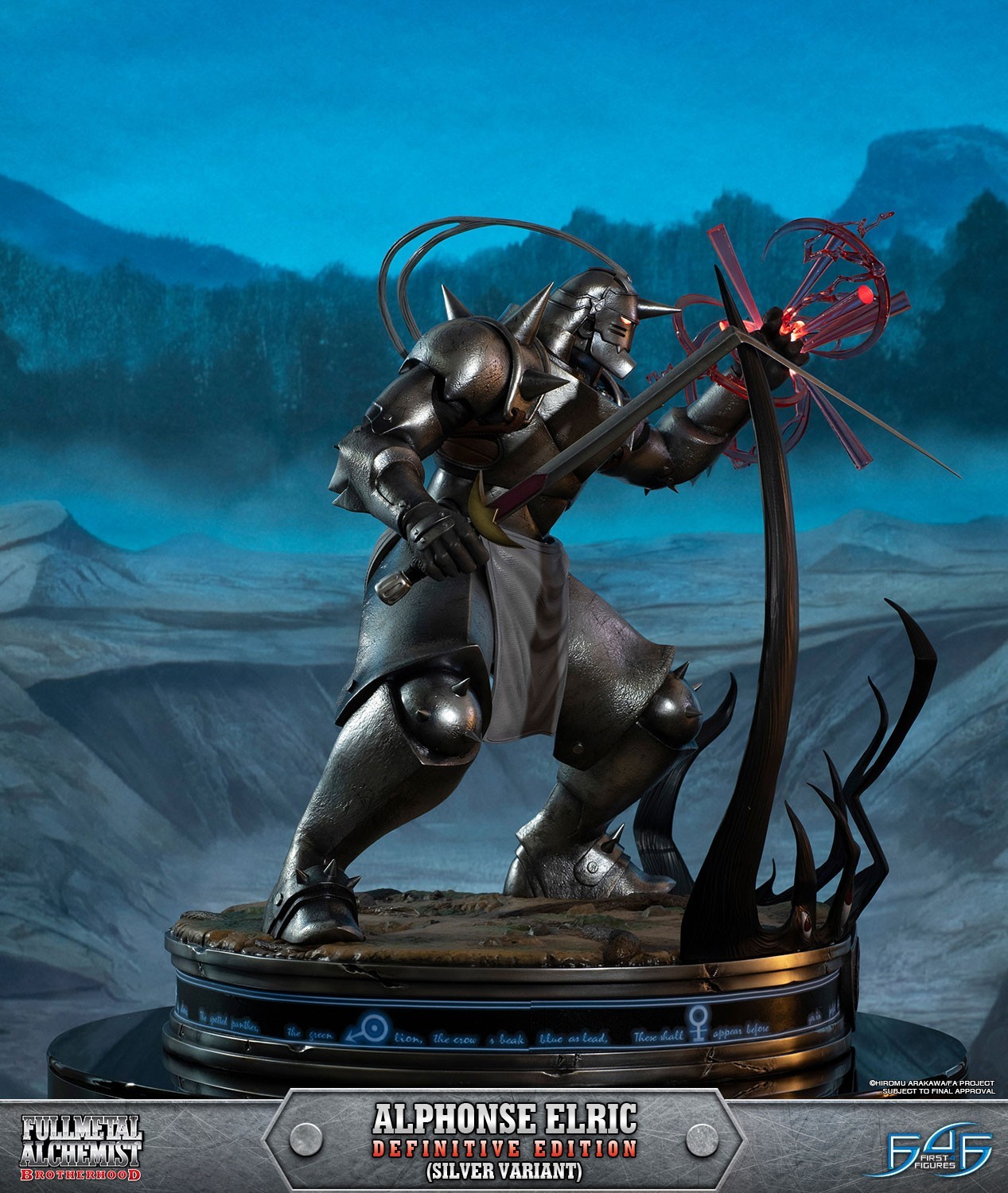 Hagane no Renkinjutsushi Fullmetal Alchemist - Alphonse Elric - 1/4 - Definitive Edition, Silver Variant (First 4 Figures) photo 6