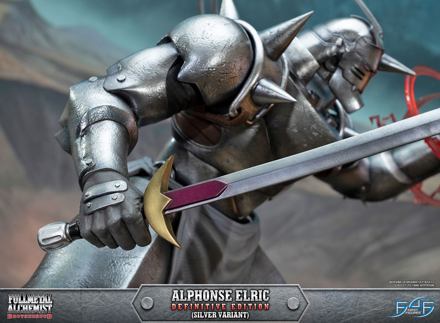 Hagane no Renkinjutsushi Fullmetal Alchemist - Alphonse Elric - 1/4 - Definitive Edition, Silver Variant (First 4 Figures) photo 7
