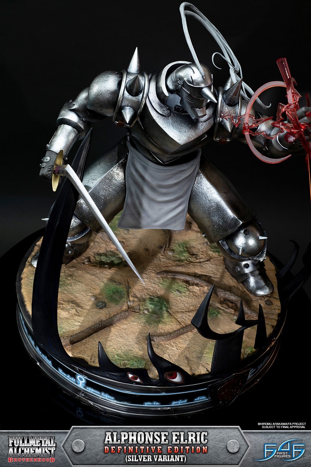 Hagane no Renkinjutsushi Fullmetal Alchemist - Alphonse Elric - 1/4 - Definitive Edition, Silver Variant (First 4 Figures) photo 8