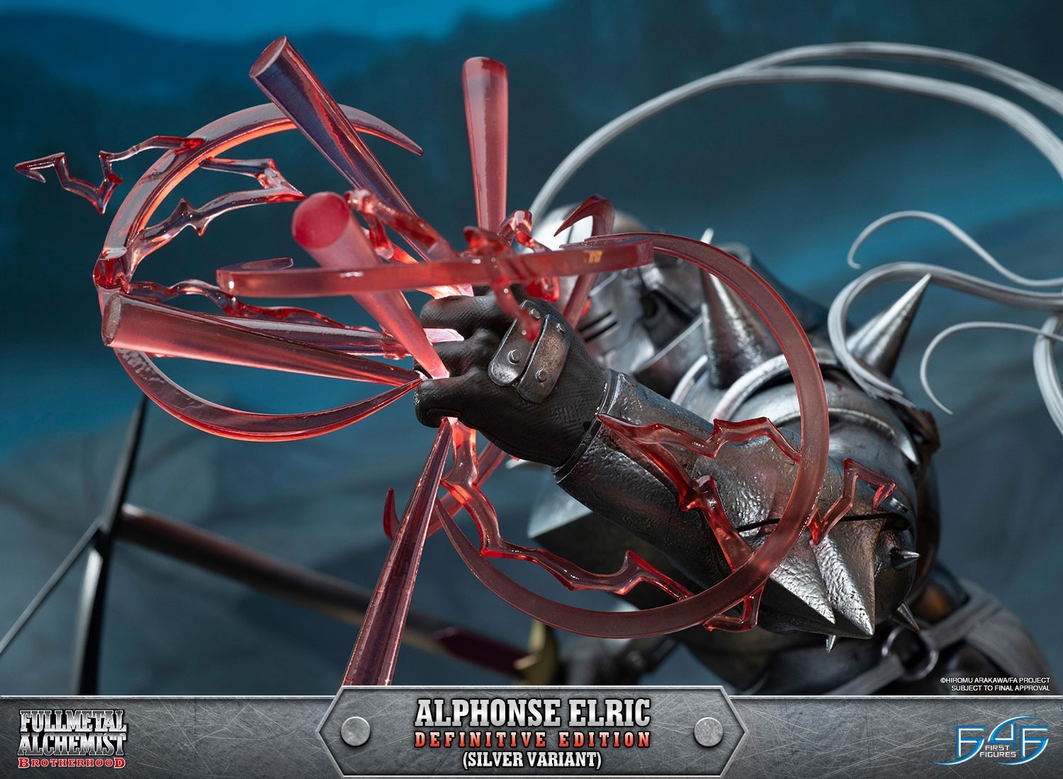 Hagane no Renkinjutsushi Fullmetal Alchemist - Alphonse Elric - 1/4 - Definitive Edition, Silver Variant (First 4 Figures) photo 9