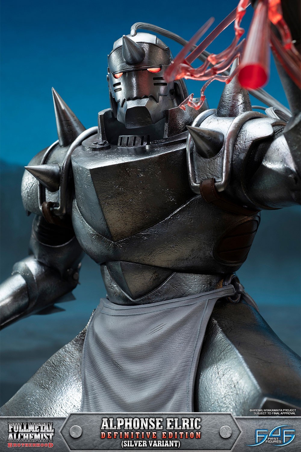 Hagane no Renkinjutsushi Fullmetal Alchemist - Alphonse Elric - 1/4 - Definitive Edition, Silver Variant (First 4 Figures) photo 11