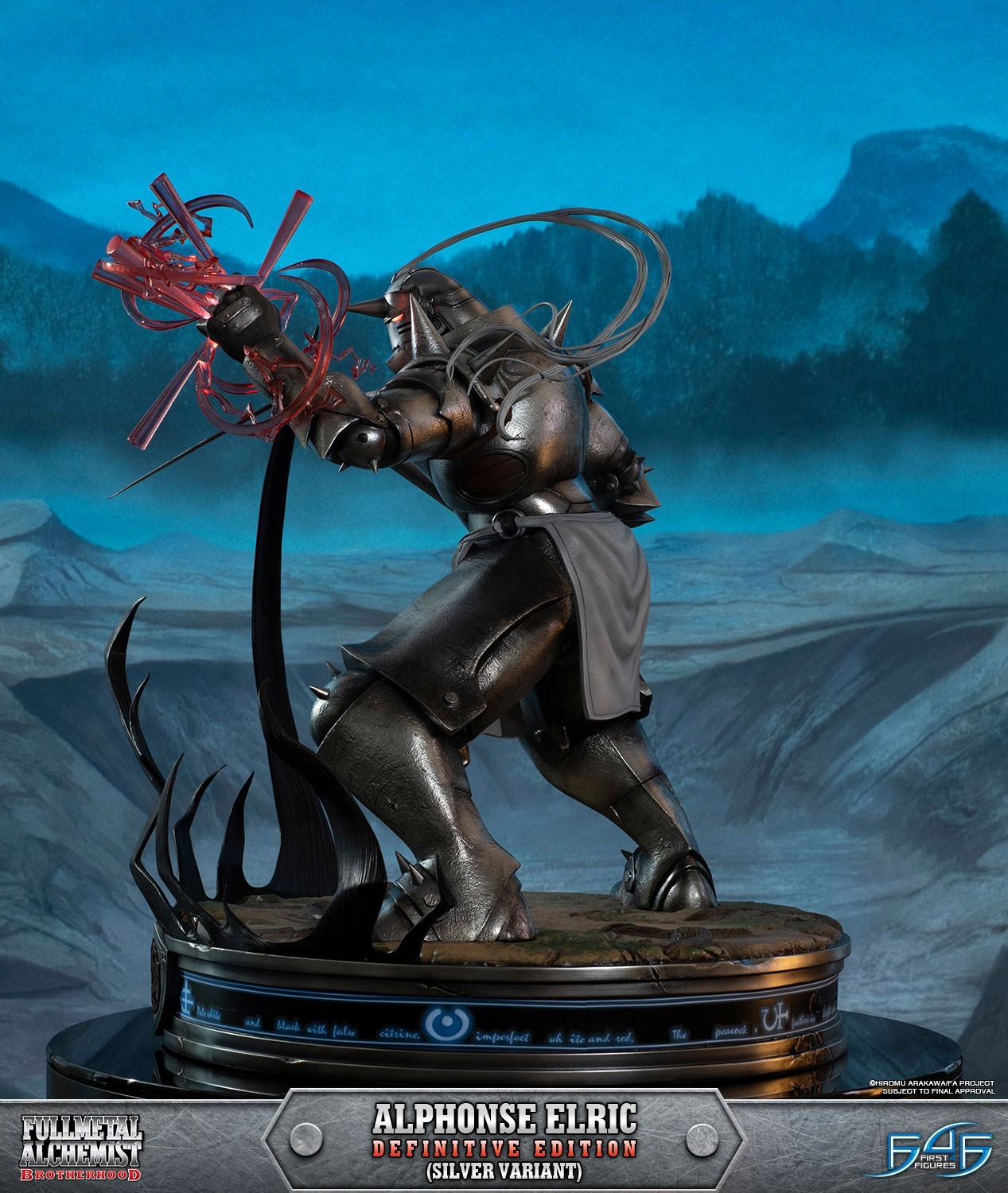 Hagane no Renkinjutsushi Fullmetal Alchemist - Alphonse Elric - 1/4 - Definitive Edition, Silver Variant (First 4 Figures) photo 12