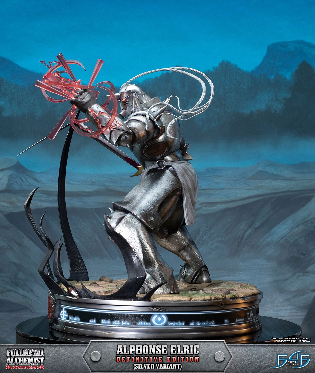 Hagane no Renkinjutsushi Fullmetal Alchemist - Alphonse Elric - 1/4 - Definitive Edition, Silver Variant (First 4 Figures) photo 13