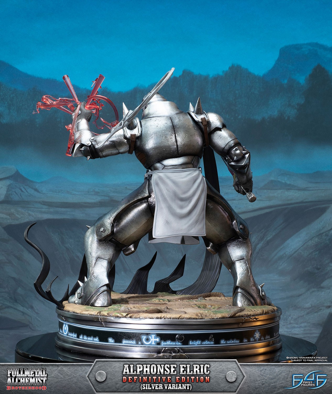 Hagane no Renkinjutsushi Fullmetal Alchemist - Alphonse Elric - 1/4 - Definitive Edition, Silver Variant (First 4 Figures) photo 14