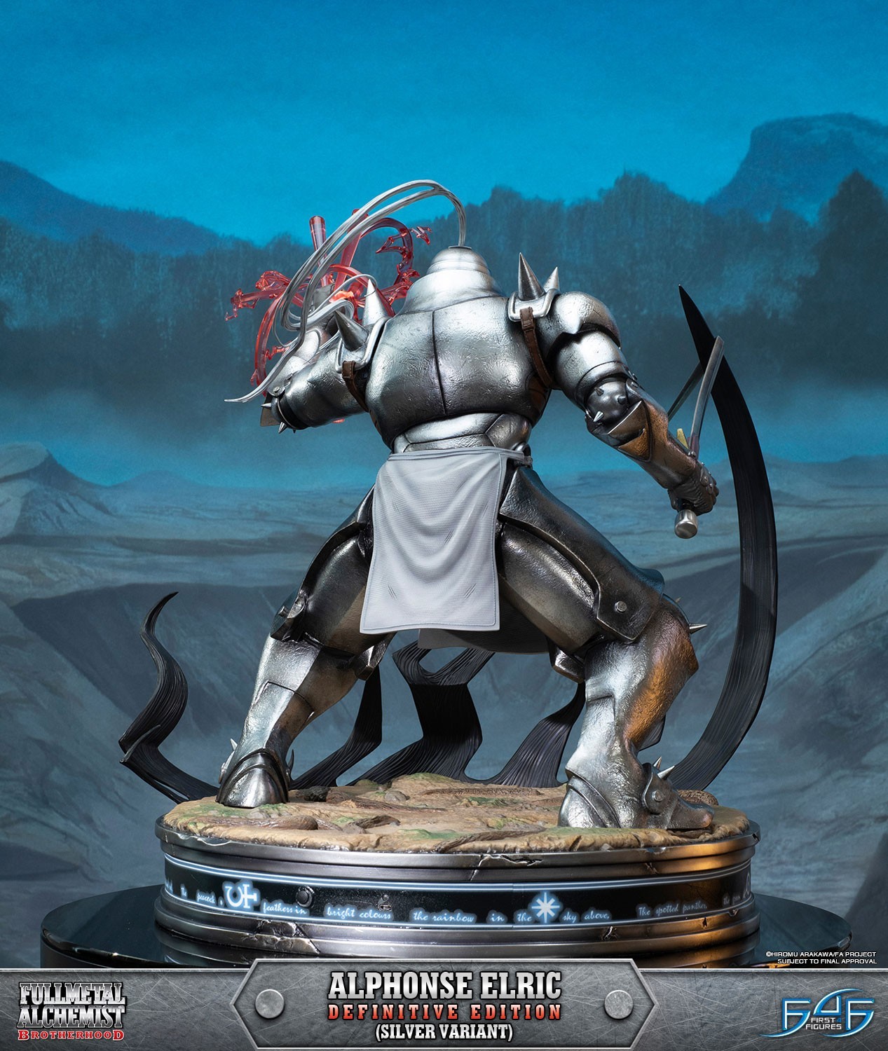 Hagane no Renkinjutsushi Fullmetal Alchemist - Alphonse Elric - 1/4 - Definitive Edition, Silver Variant (First 4 Figures) photo 15
