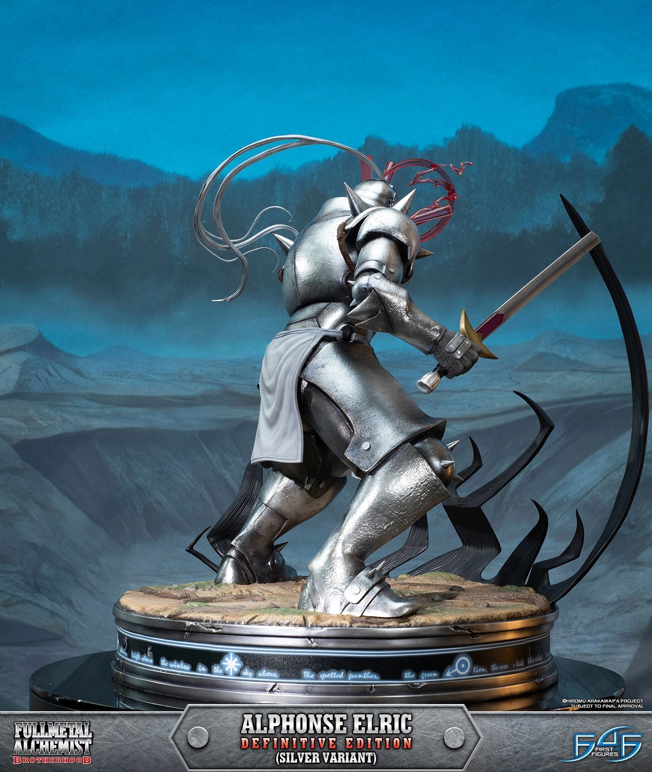 Hagane no Renkinjutsushi Fullmetal Alchemist - Alphonse Elric - 1/4 - Definitive Edition, Silver Variant (First 4 Figures) photo 16
