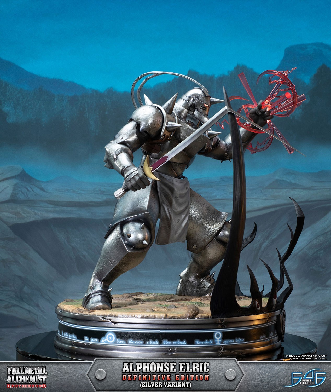 Hagane no Renkinjutsushi Fullmetal Alchemist - Alphonse Elric - 1/4 - Definitive Edition, Silver Variant (First 4 Figures) photo 17